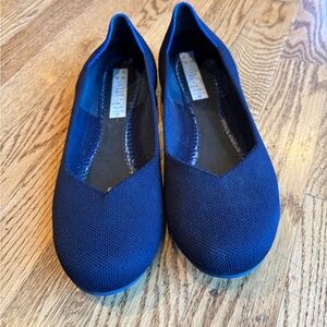Rothy’s Flats in Navy Blue